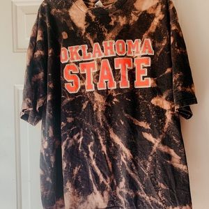 ✰OKLAHOMA STATE BLEACH DYED T-SHIRT✰